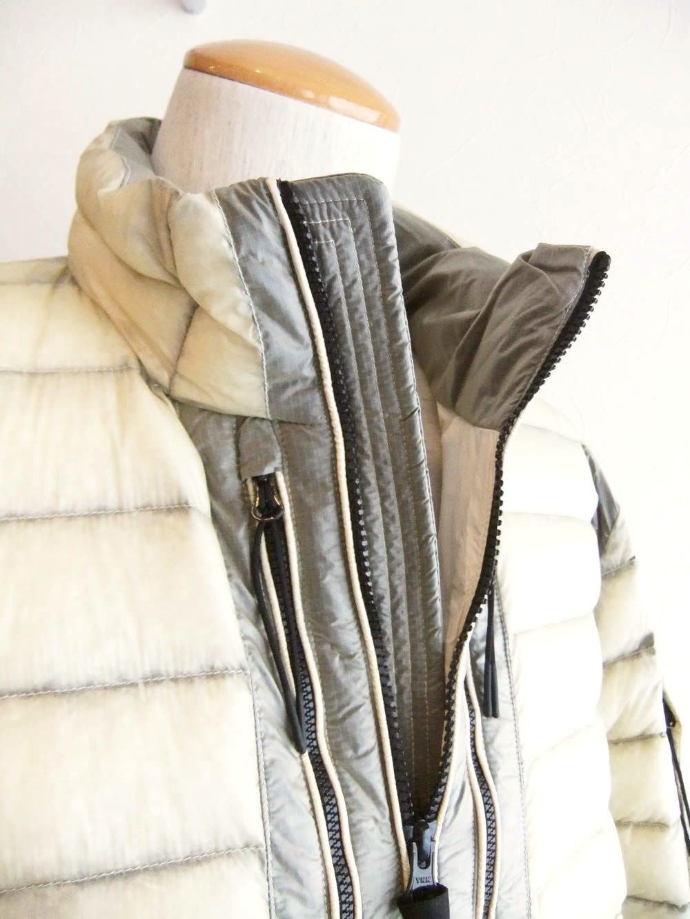 D.D. SHELL DOWN JACKET   ナイロン ジップアップ ダウン ブルゾン