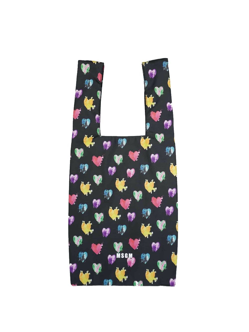 COLORFUL HEARTS プリントショッパーバッグ   3241MDZ23-384