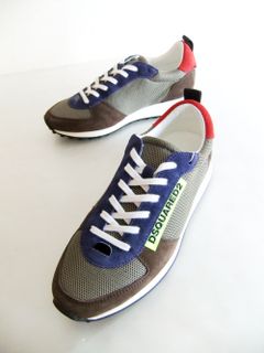 NEW RUNNER HIKE SNEAKERS  ロゴ スニーカー  S82SN0081 (ブラウン)