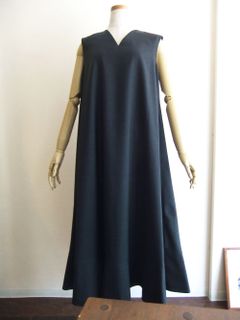 Aライン ロング ワンピース ドレス    212010