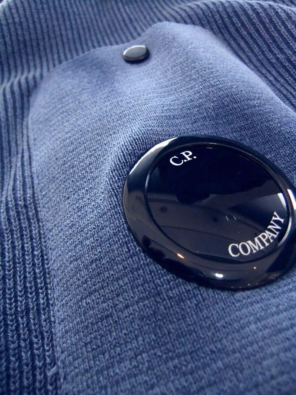 COTTON CREPE FULL ZIP KNIT  コットンZIPカーディガン