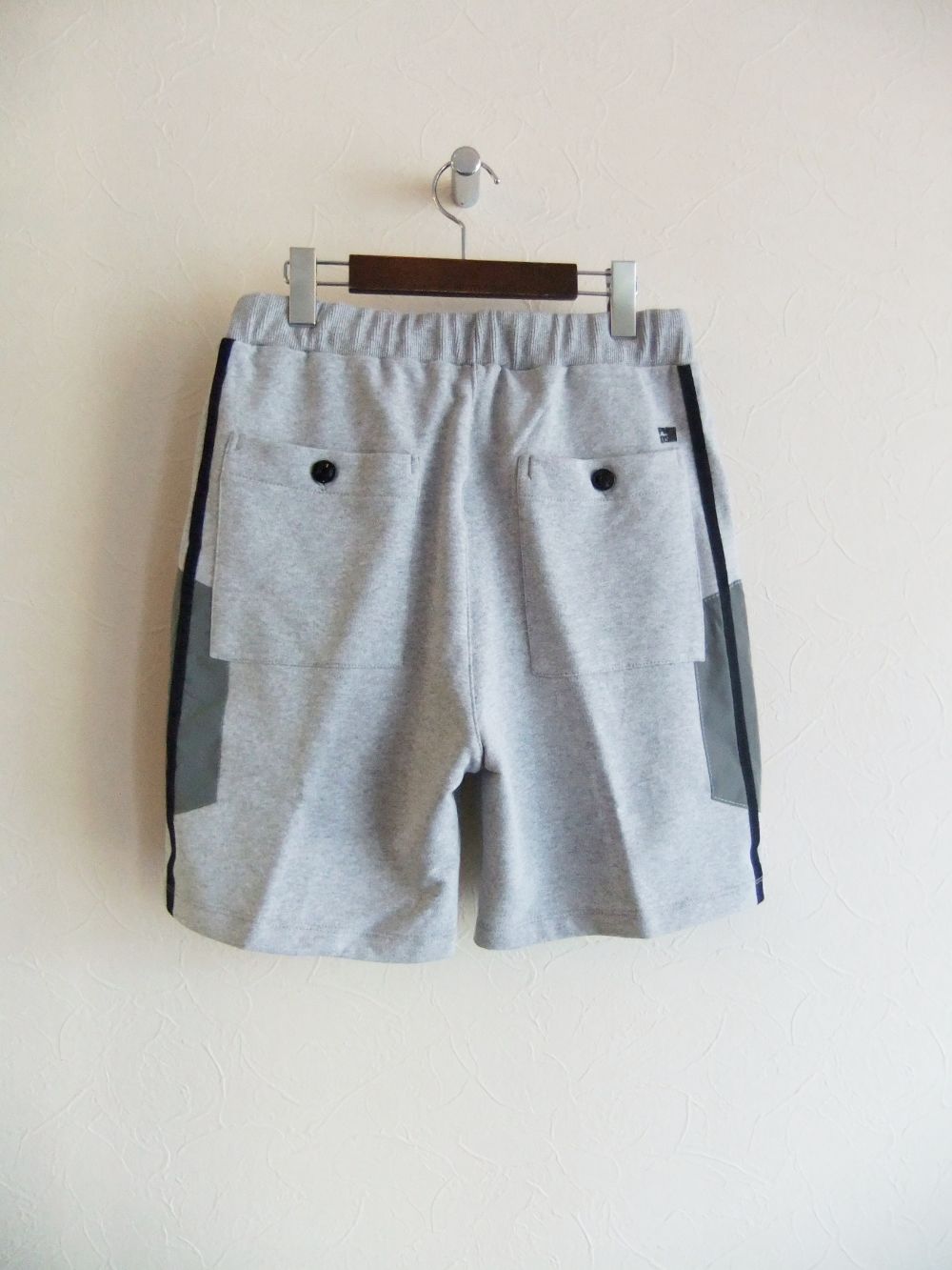 CHITOSE   トリコロール スウェット ハーフパンツ
