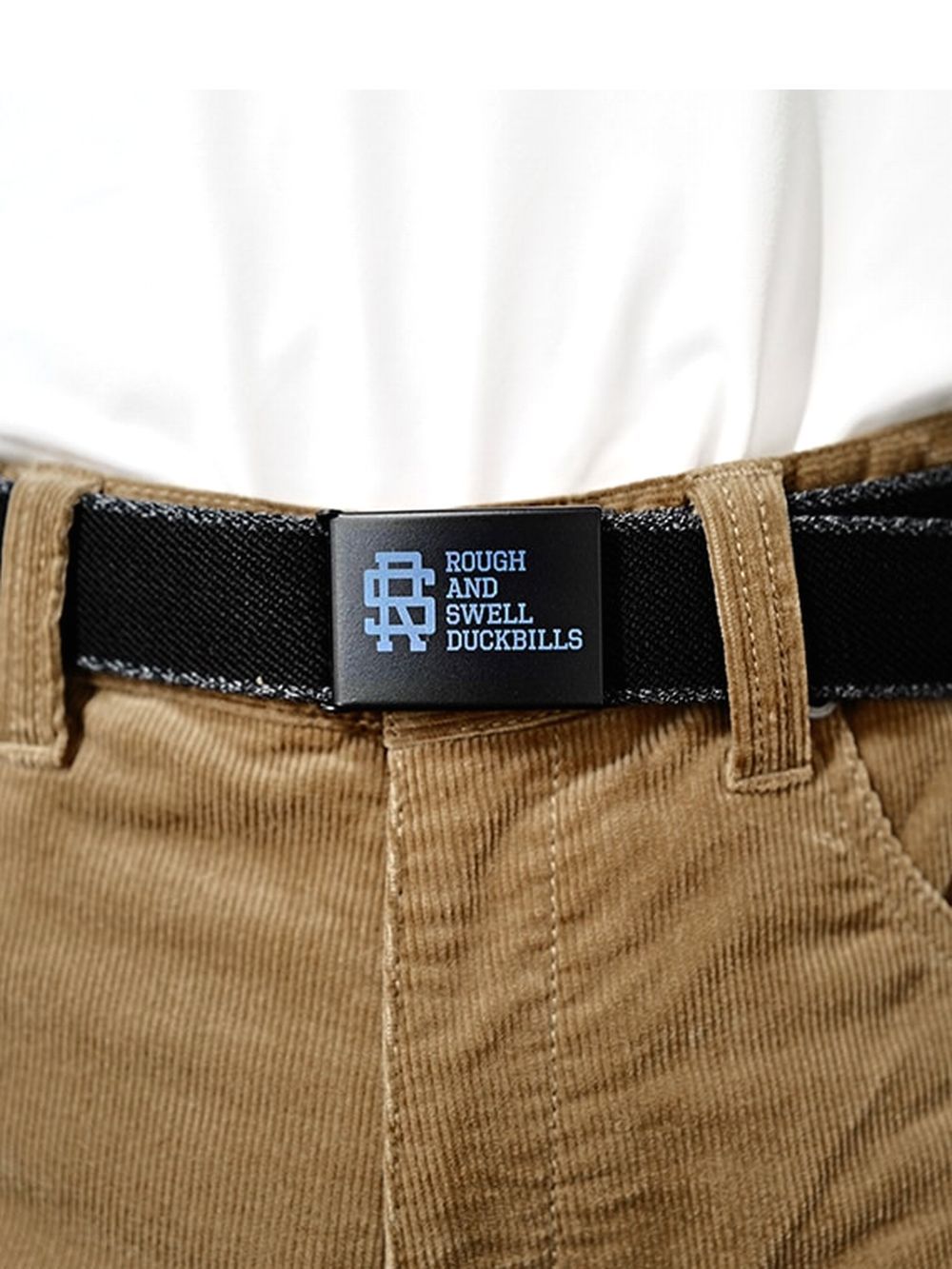 BASIC EASY BELT    R&S ロゴベルト  (ブラック)   RSA-24217