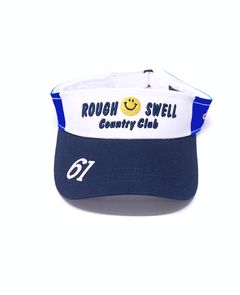 SMILE SUN VISOR  (ブルー) ロゴ入りサンバイザー  RSA-25009
