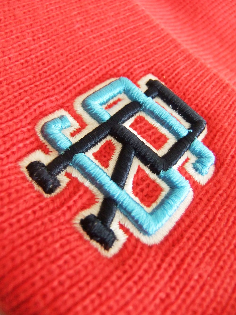 R.S BEANIE   ロゴニットキャップ  ( レッド )   RSA-20207