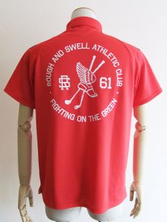 ATHLETIC POLO ( レッド )   半袖B.D.ポロ  RSM-21012