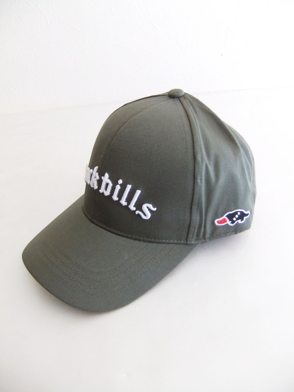 DUCKBILLS TOUR CAP   ( オリーブ )  ロゴ入りキャップ  RSA-22005