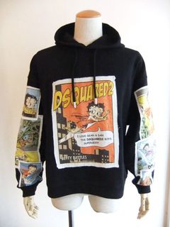 BETTY BOOP REGULAR FIT HOODIE SWEATSHIRT  ロゴ スウェット パーカー   S74GU0785