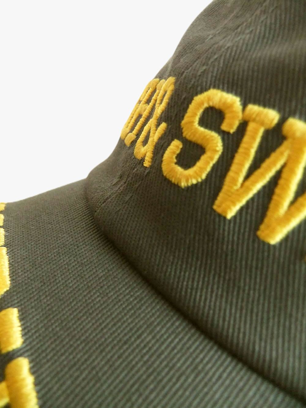 WEIRD TOUR CAP (オリーブ)   ロゴ入りキャップ    RSA-26201