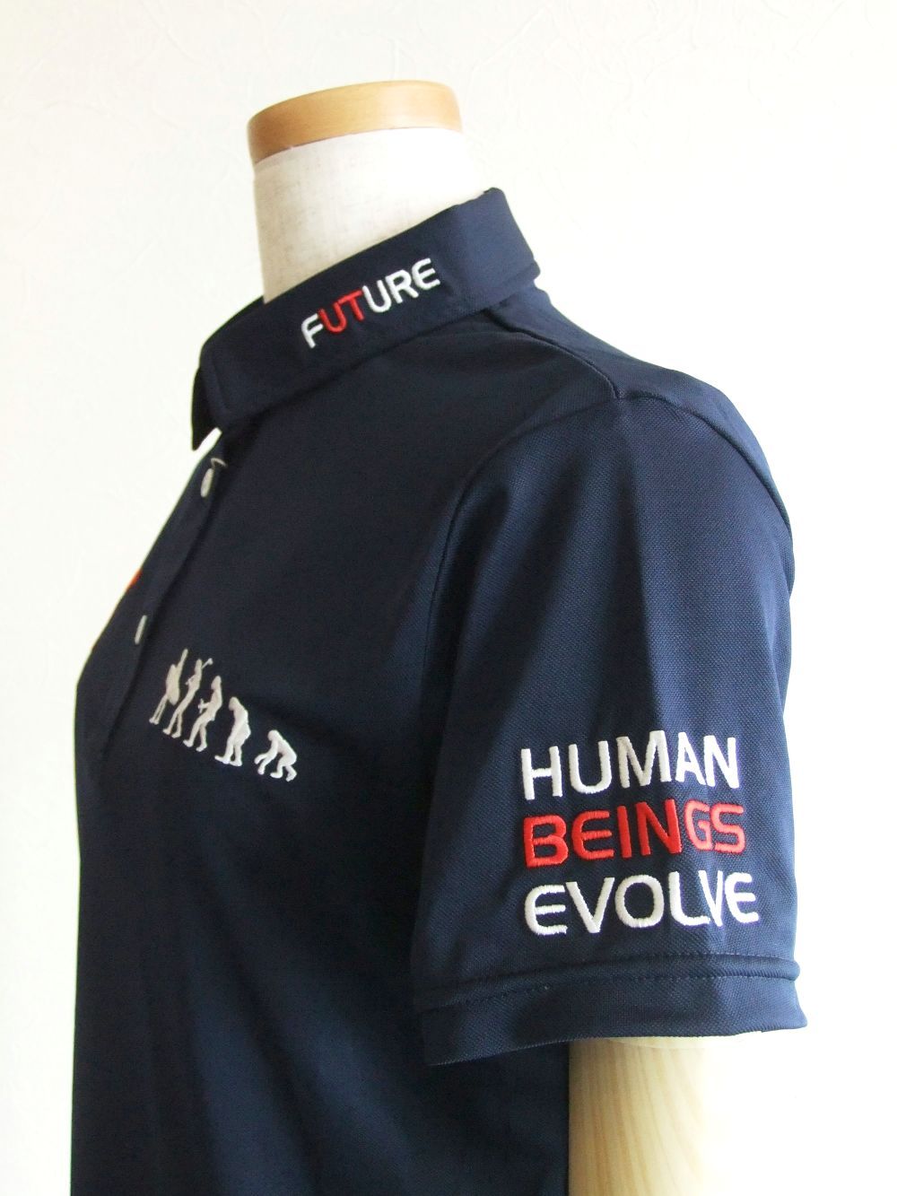【LADIES】 EVOLVE TOUR POLO W.   ロゴ 半袖ポロシャツ   RSL-22002