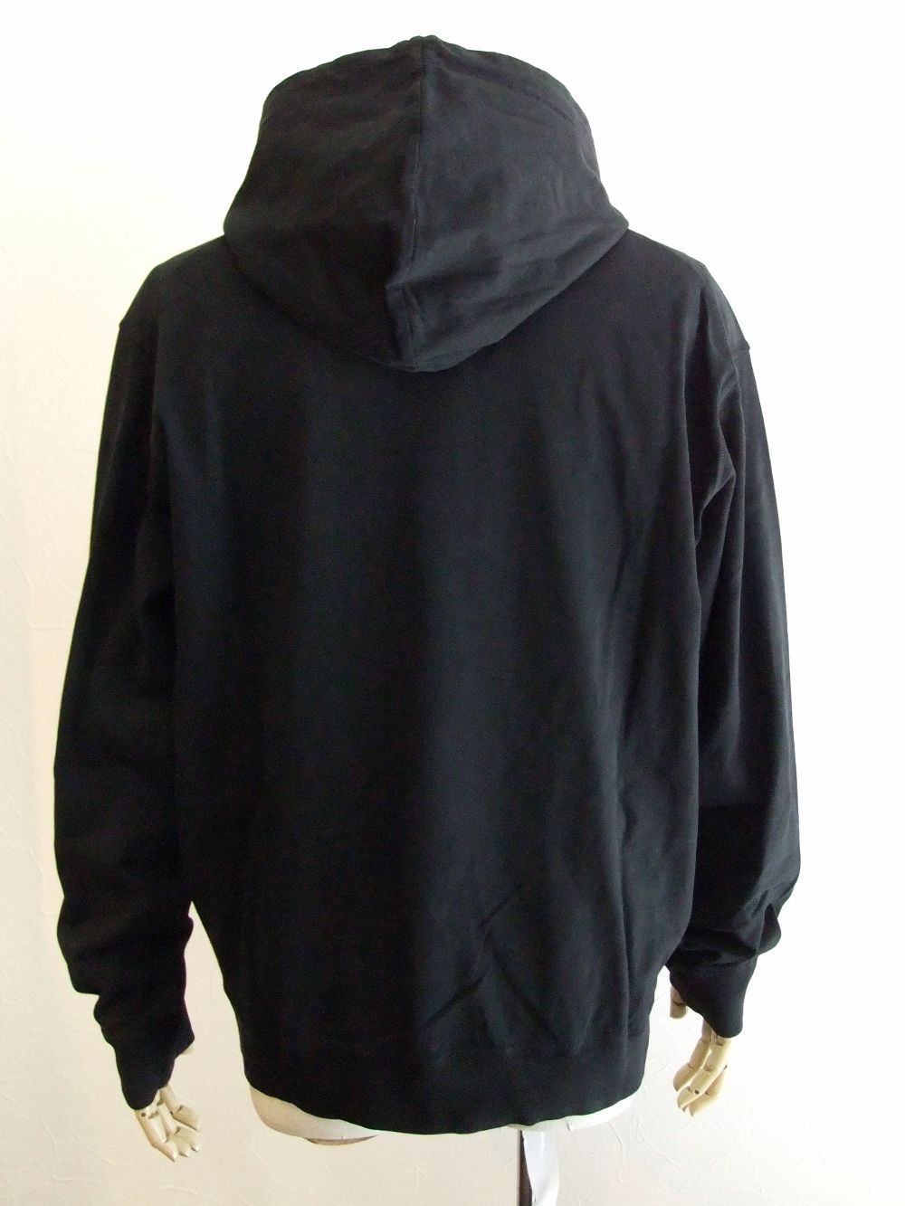 MIRROR DSQ2 LOGO HOODED SWEATSHIRT   ロゴ スウェットフーディ (ブラック)  S74GU0495