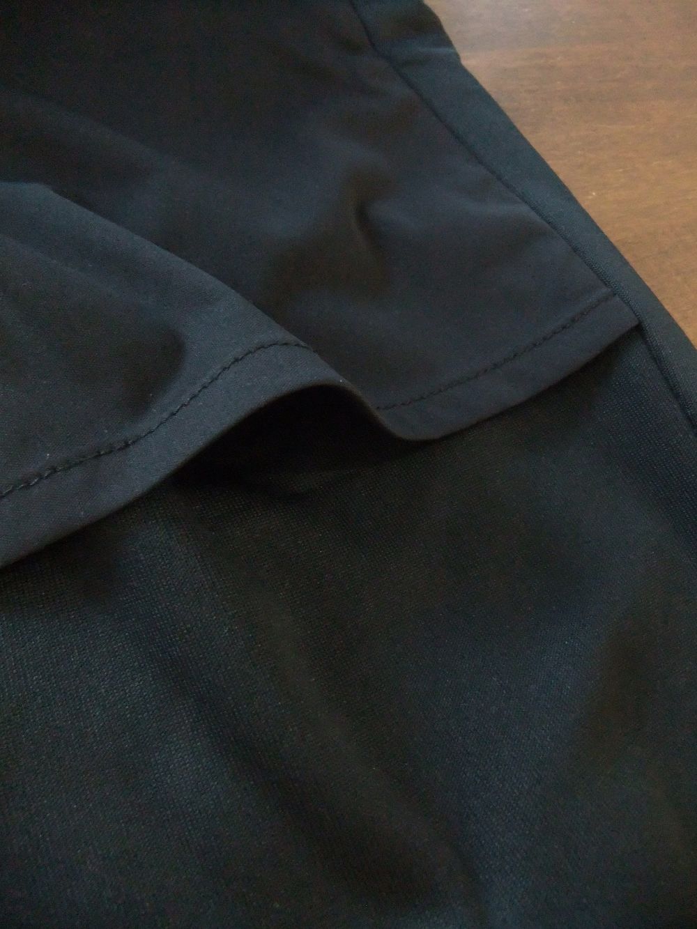 MENS POLARTEC WINDBLOCK SLIM PANTS  (ブラック) ストレッチパンツ