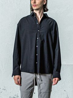 NYLON JACK SHIRTS （ブラック）  ナイロン シャツ ジャケット