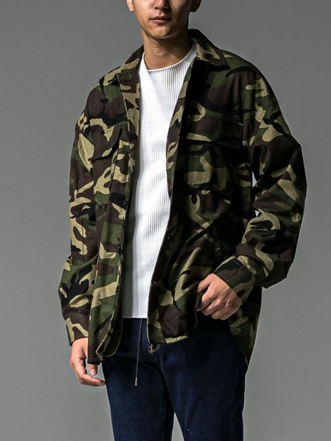 CPO SHIRTS JK  カモフラ柄 シャツ ジャケット