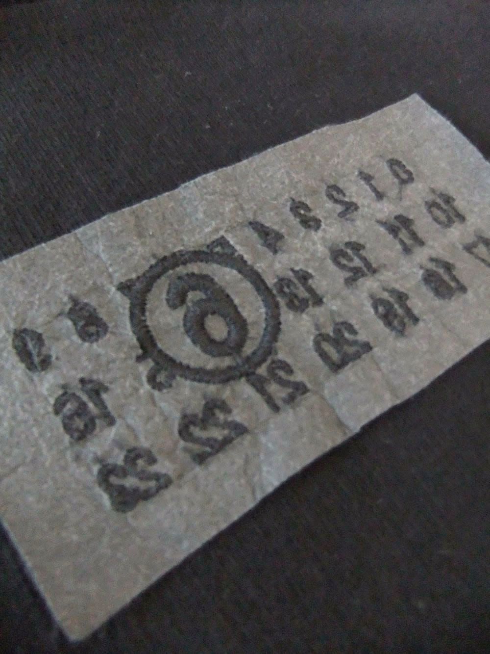 【レディース】MM⑥ MAISON MARGIELA     シグネチャー ミニ裏毛 Tシャツ