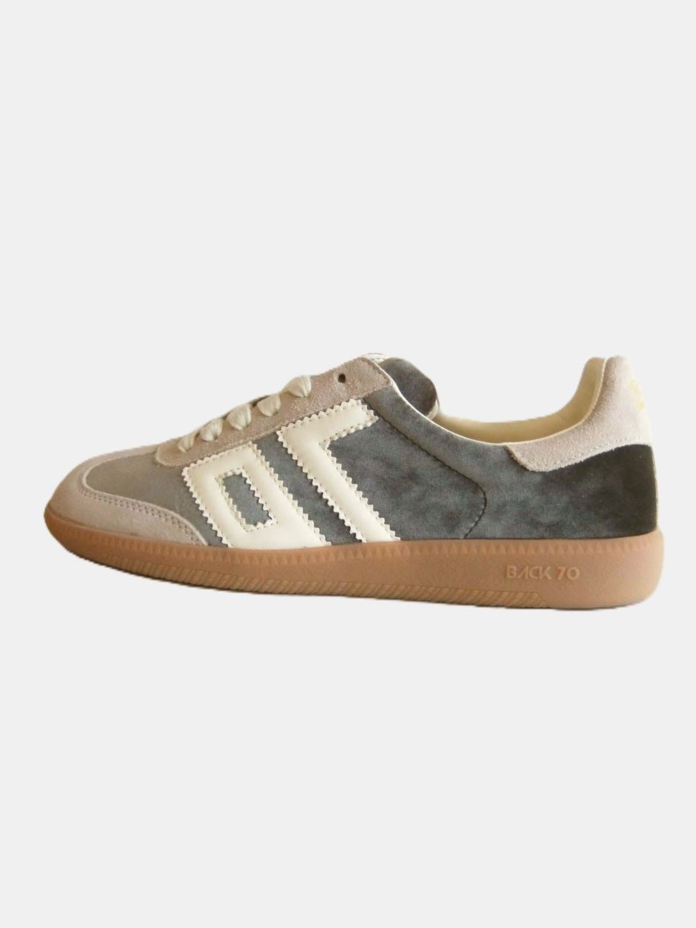 【BACK 70】 CLOUD VELVET TAUPE BUTTER 70   （トープ グレー） クラウド ベルベット スニーカー
