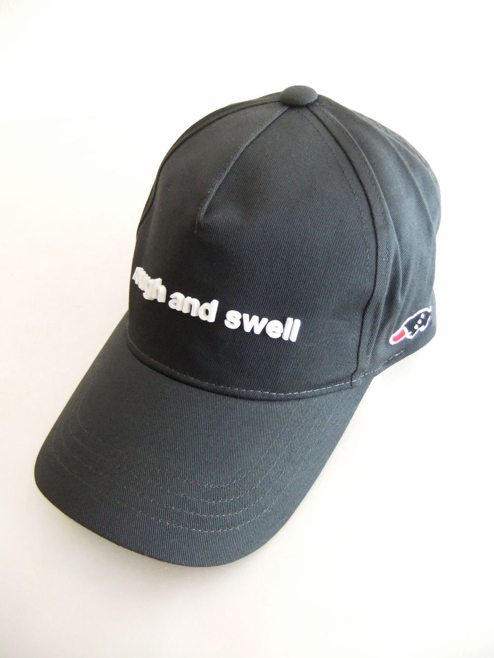SIMPLE B.B. CAP  ( チャコール )  ロゴ入りキャップ