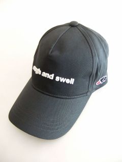 SIMPLE B.B. CAP  ( チャコール )  ロゴ入りキャップ