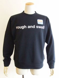 BIG ARCH SWEAT  ロゴ入りスウェットシャツ  ( ネイビー )  RSM-21204