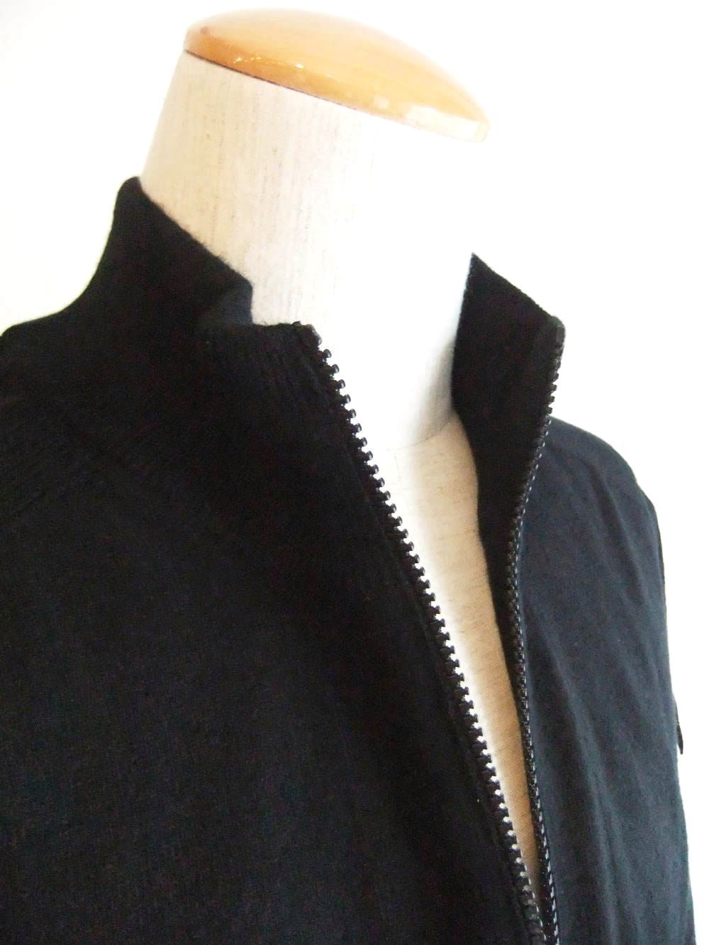 12Gラムウール ジップアップ カーディガン   5100044