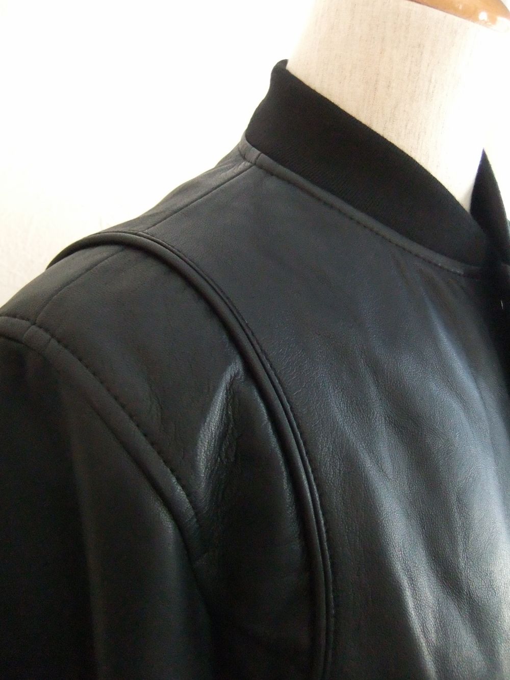 LEATHER JACKET シープレザーブルゾン    S74AM1096