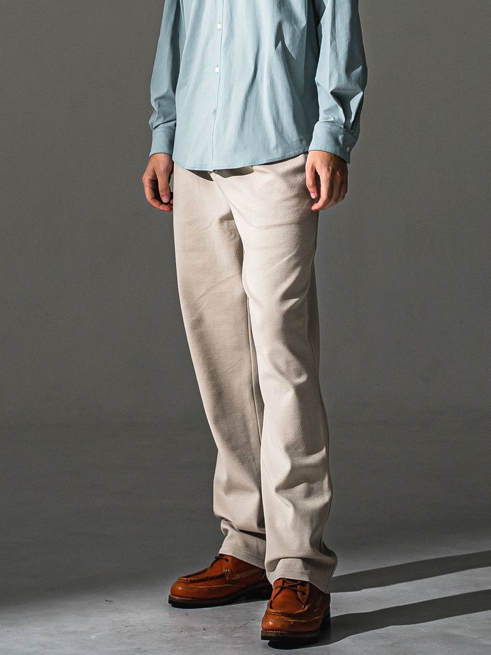 CHRIS EASY WIDE TUCK PANTS   ワイド イージーパンツ （ベージュ）