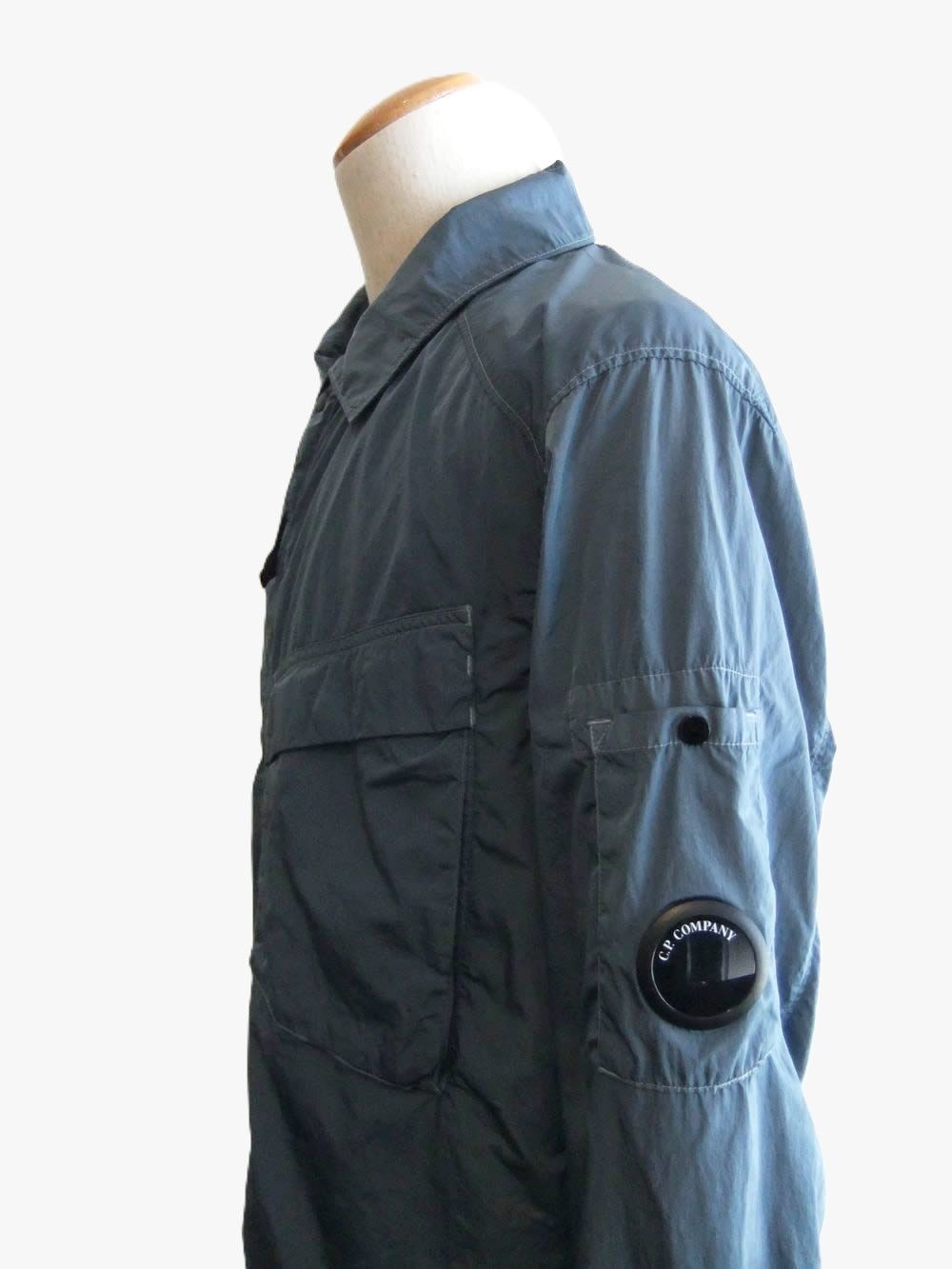 CHROME-R ZIPPED OVERSHIRT    ジップアップ オーバーシャツ