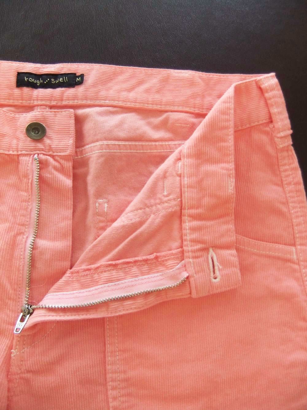 SAN DIEGO SHORTS (ピンク)  サマーコーデュロイ ストレッチ ハーフパンツ   RSM-26071