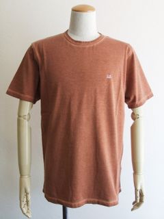 I.C.E. Garment Dyed Logo T-Shirt  スモール ロゴTシャツ  (オレンジ)