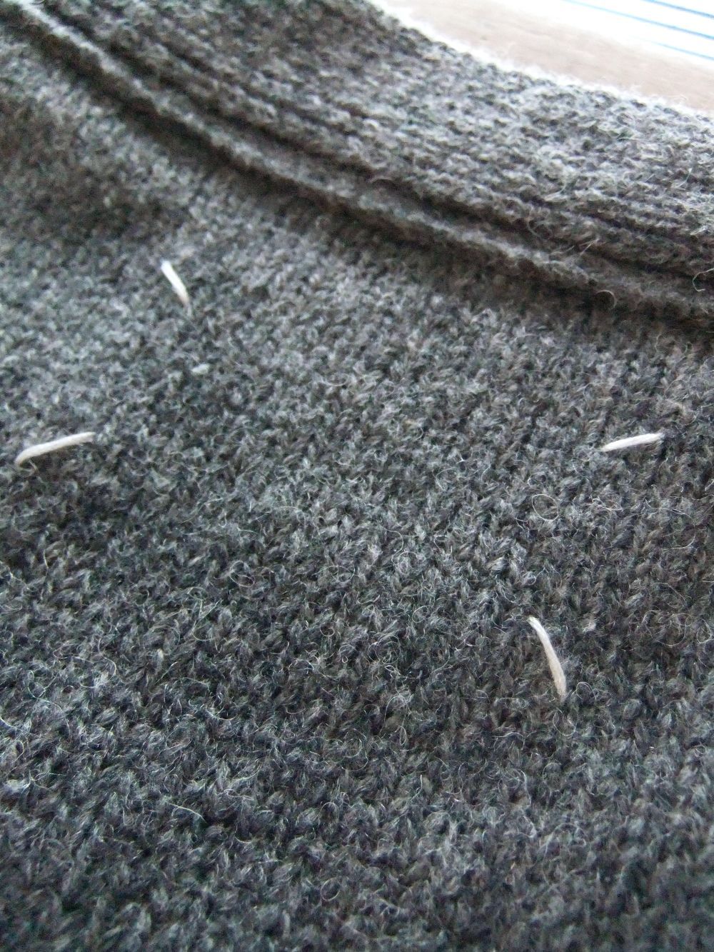MAISON MARGIELA        エルボーパッチ カーディガン