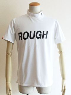 BIG LOGO MOCK  ( ホワイト )  モックネック 半袖ポロシャツ RSM-21047