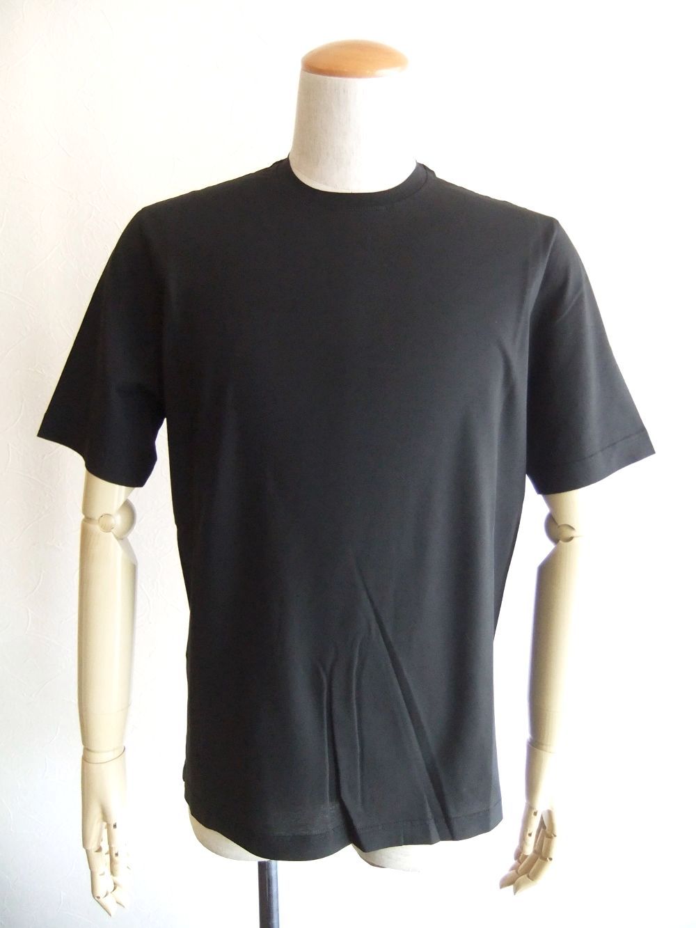 国内発送 FILIPPO DE LAURENTIIS Uネック長袖Tシャツ 50 フィリッポ デ ローレンティス / FILIPPO DE LAURENTIIS ニット