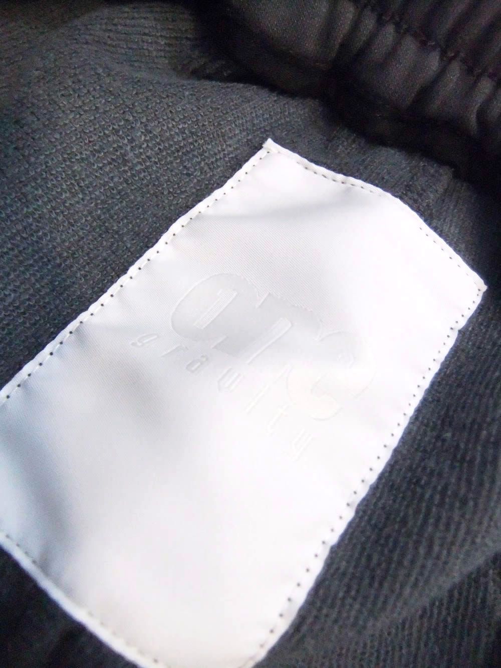 サイドライン ワイドパンツ  (グレー)