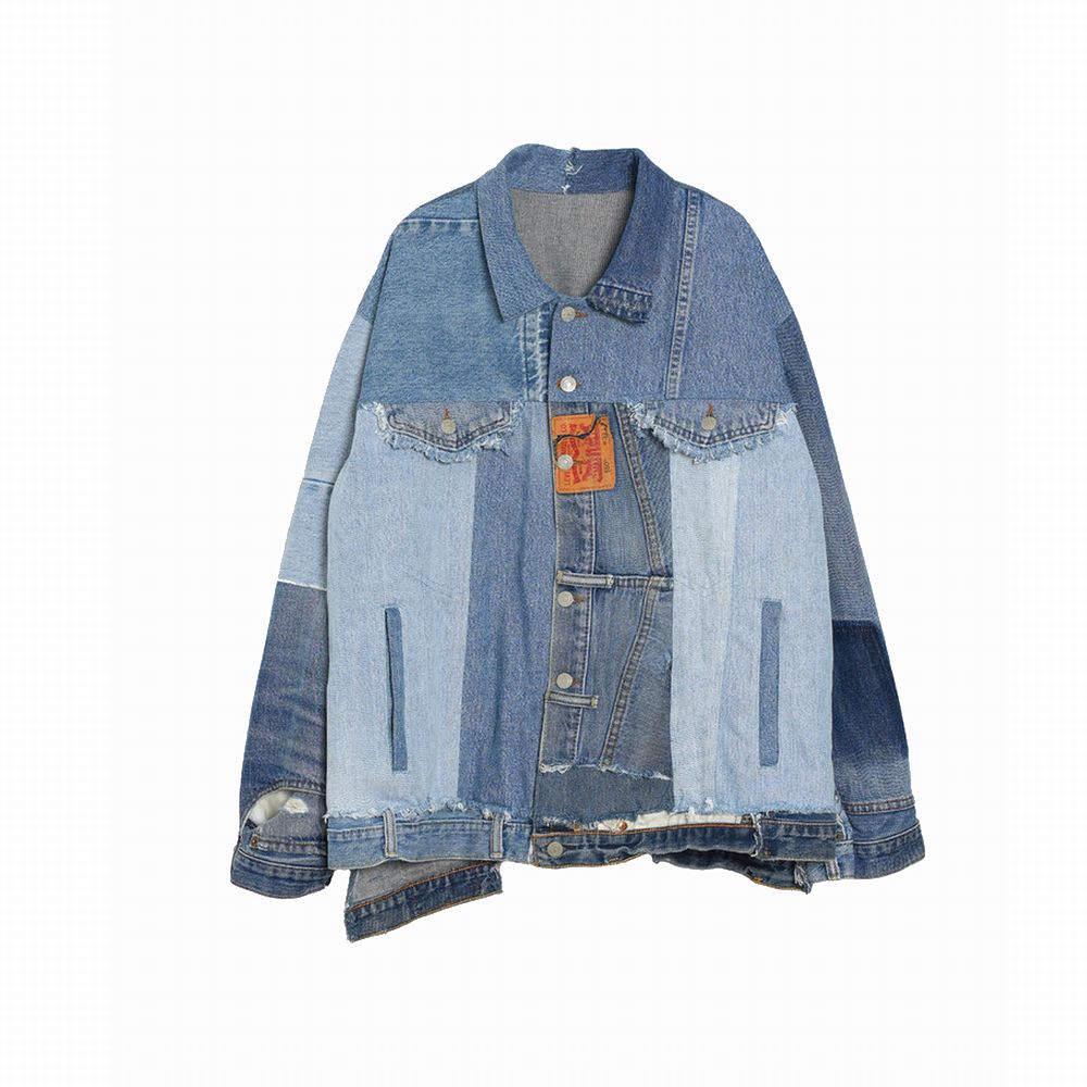 【MICALLE MICALLE Vintage】 Levi‘s  ヴィンテージデニム リメイク ジャケット MVG100JDE