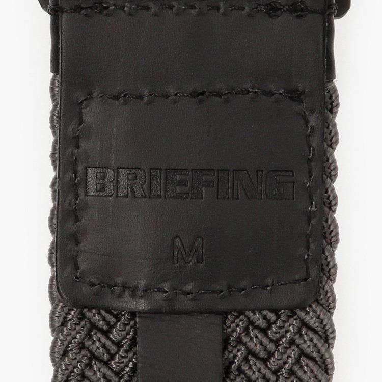 BG BUCKLE MESH BELT    ロゴ メッシュベルト  (グレー)