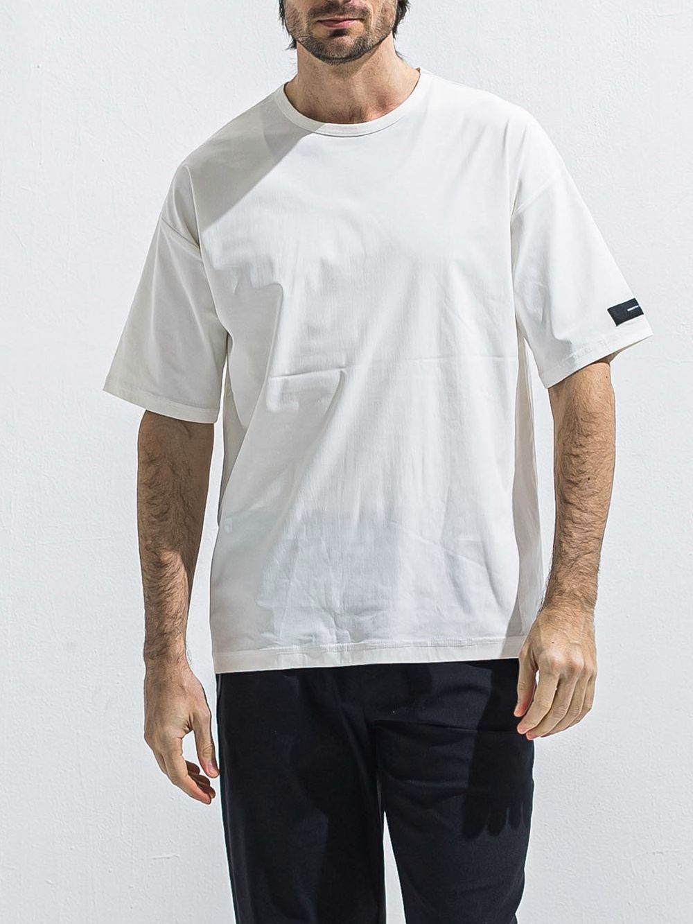 NYLON OVER T  (ホワイト)   ナイロンオーバーTシャツ