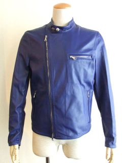 JOSEPH   ラムスキン ナッパレザー ダブルライダース ジャケット