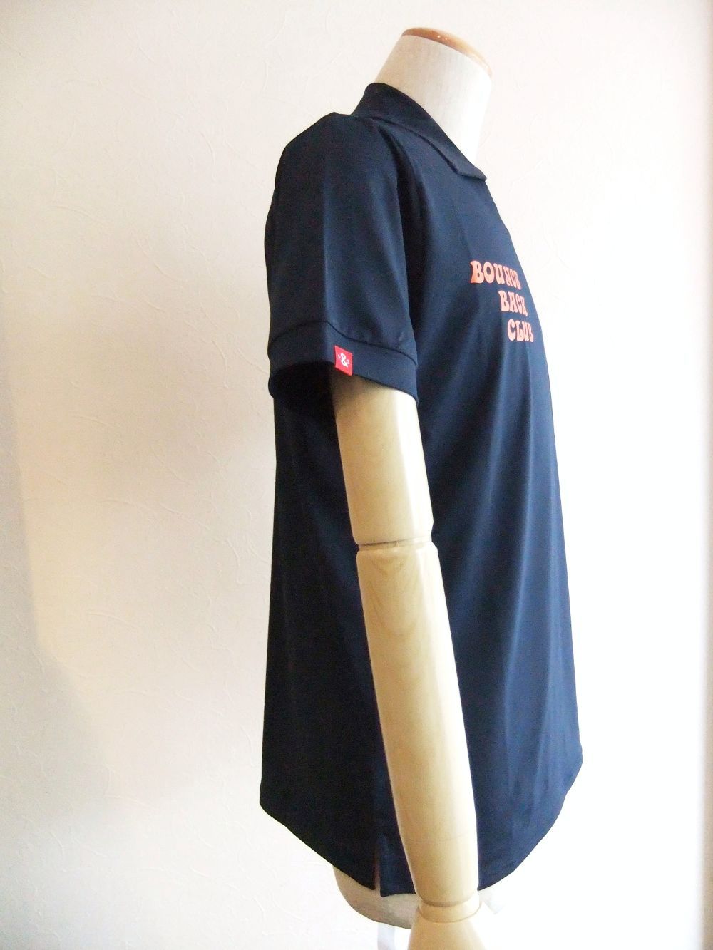 B.B.C. SKIPPER  (ネイビー)   半袖スキッパーポロ  RSM-21040