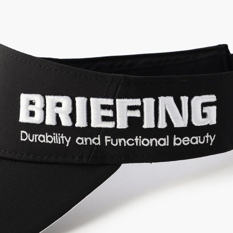 MENS ROUND LOGO VISOR （ブラック） ロゴ バイザー