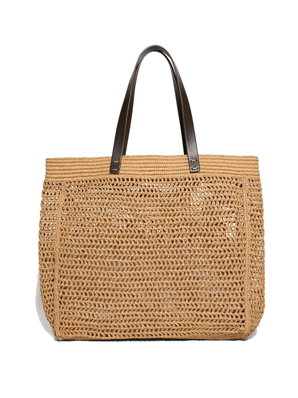 CROISETTE SHOPPING BAG  ラフィア ロゴ トートバッグ