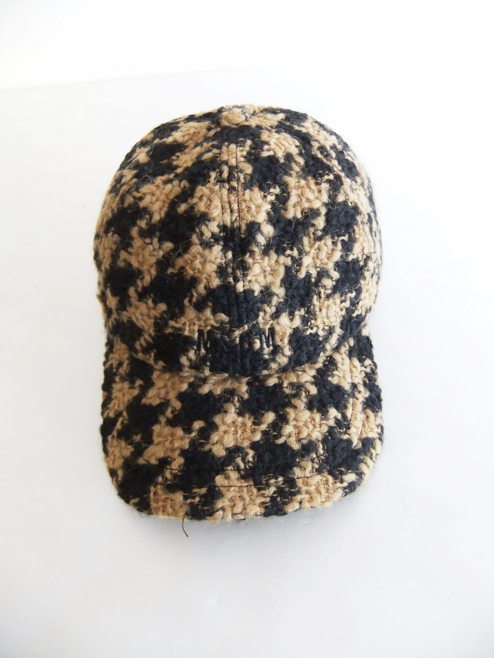 BIG HOUNDSTOOTH PATTERN CAP  千鳥柄キャップ   3341MDL03