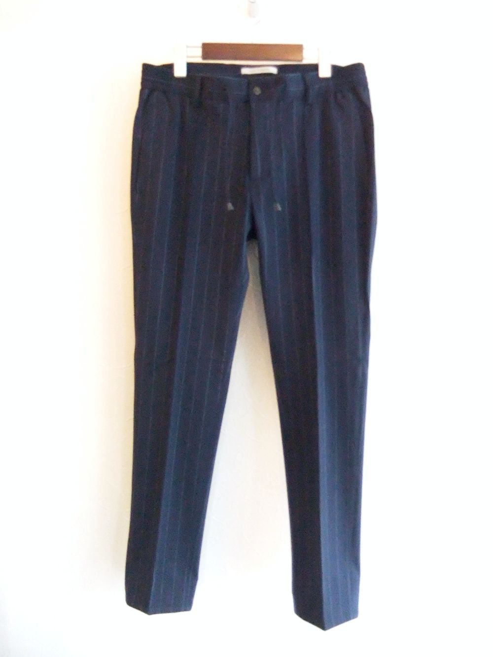 MASACCIO/M1  マサッチョ  (ネイビー)   ストライプ ストレッチパンツ  A3719