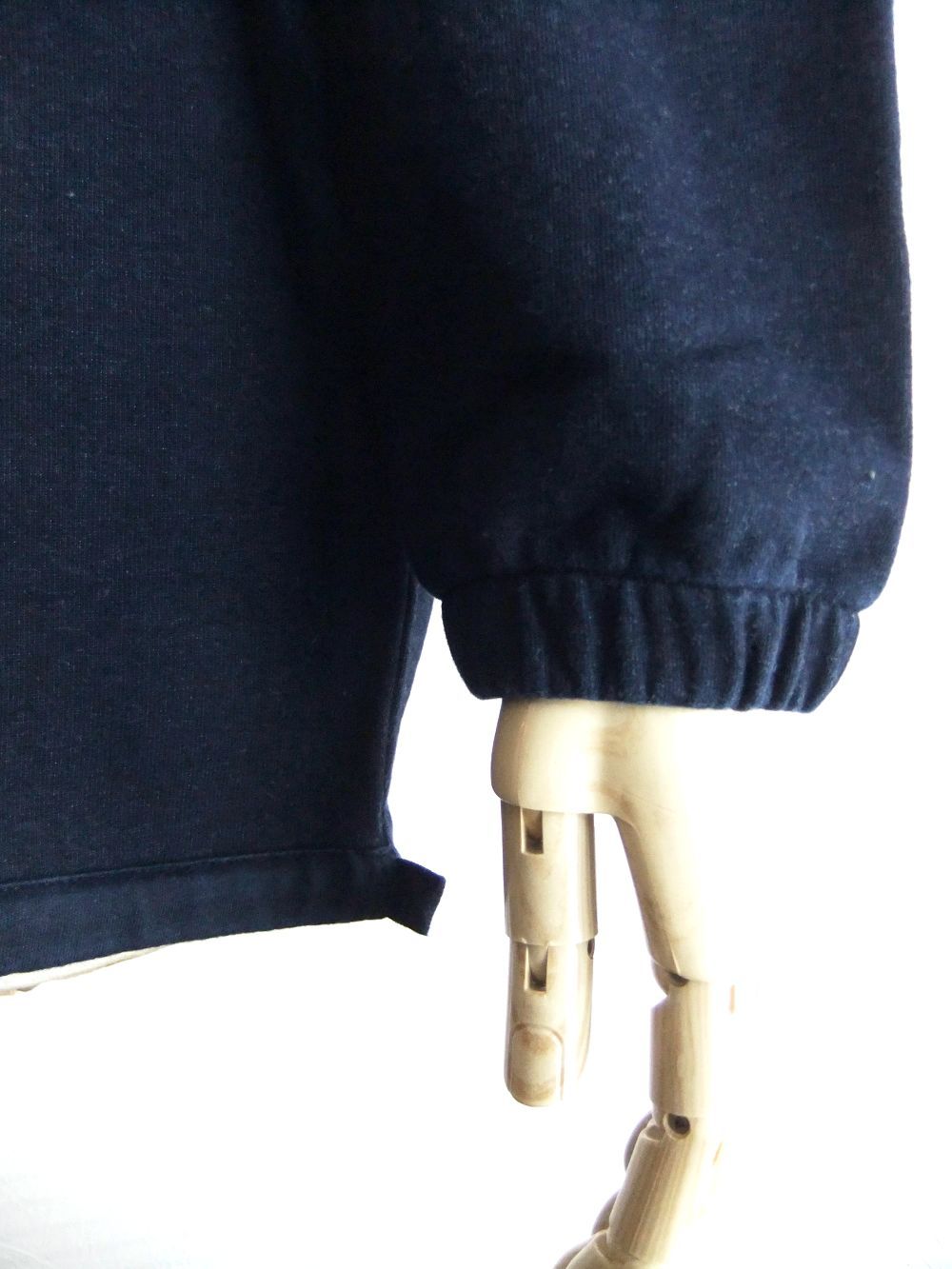INDIGO FLEECE HOODIE   フーデッド スウェットシャツ