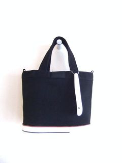 キャンバス トートバッグ   TYPE-C  (ブラック)