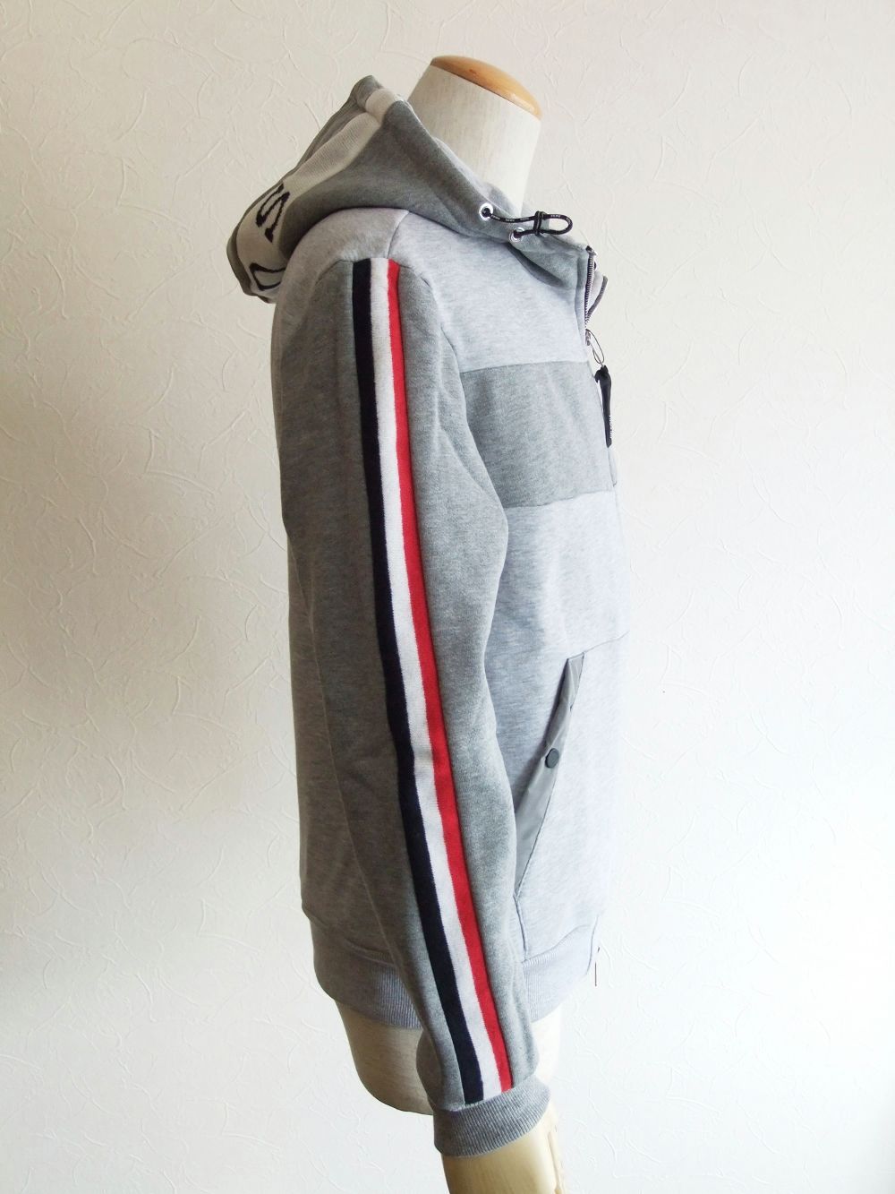 TANATO  トリコロール ZIP パーカー