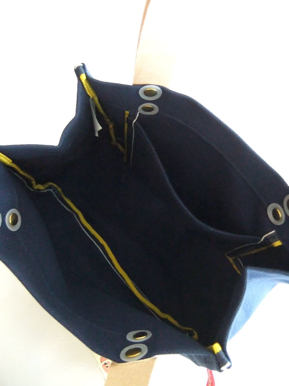 rough&amp;swell カートバック　スカイブルー×ネイビー rough & swell - D.B CART BAG カートバッグ (ネイビー) | 4.444glad