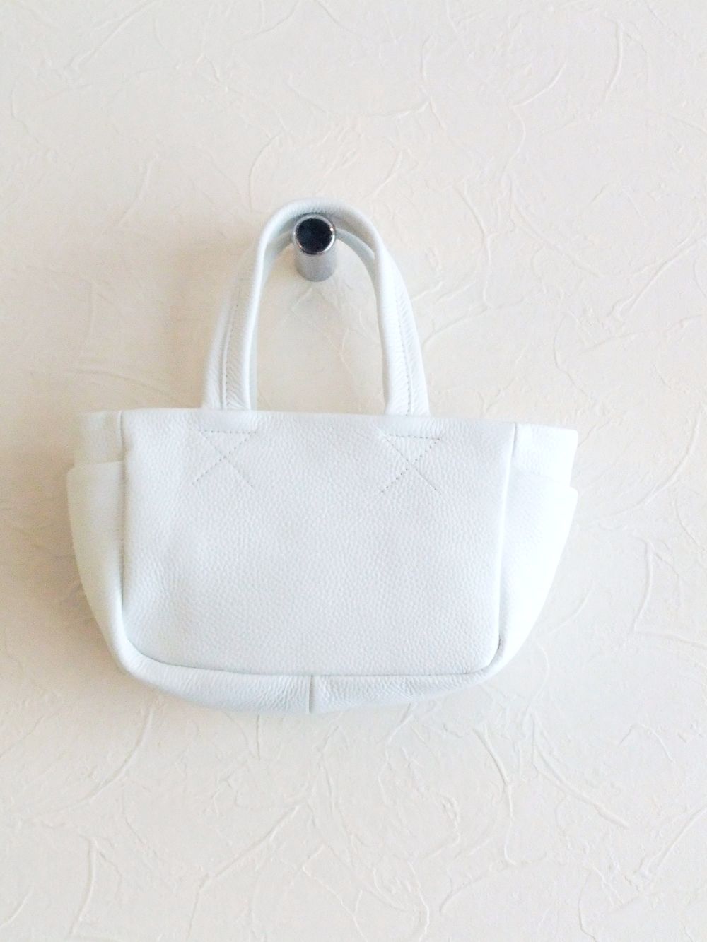 CLAUDIA MINI TOTE   レザー ミニトート (ホワイト)   SB1504