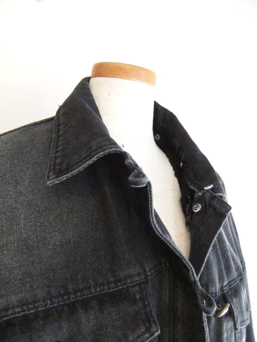 エコファー + 裏ボアライナー付き 3WAY デニムジャケット   MMI102CDC