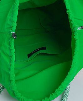 【MICALLE MICALLE Account】 HOMMAGE SMALL BASKET BAG 小 (グリーン) オマージュ バスケット バッグ  MAB101GEB