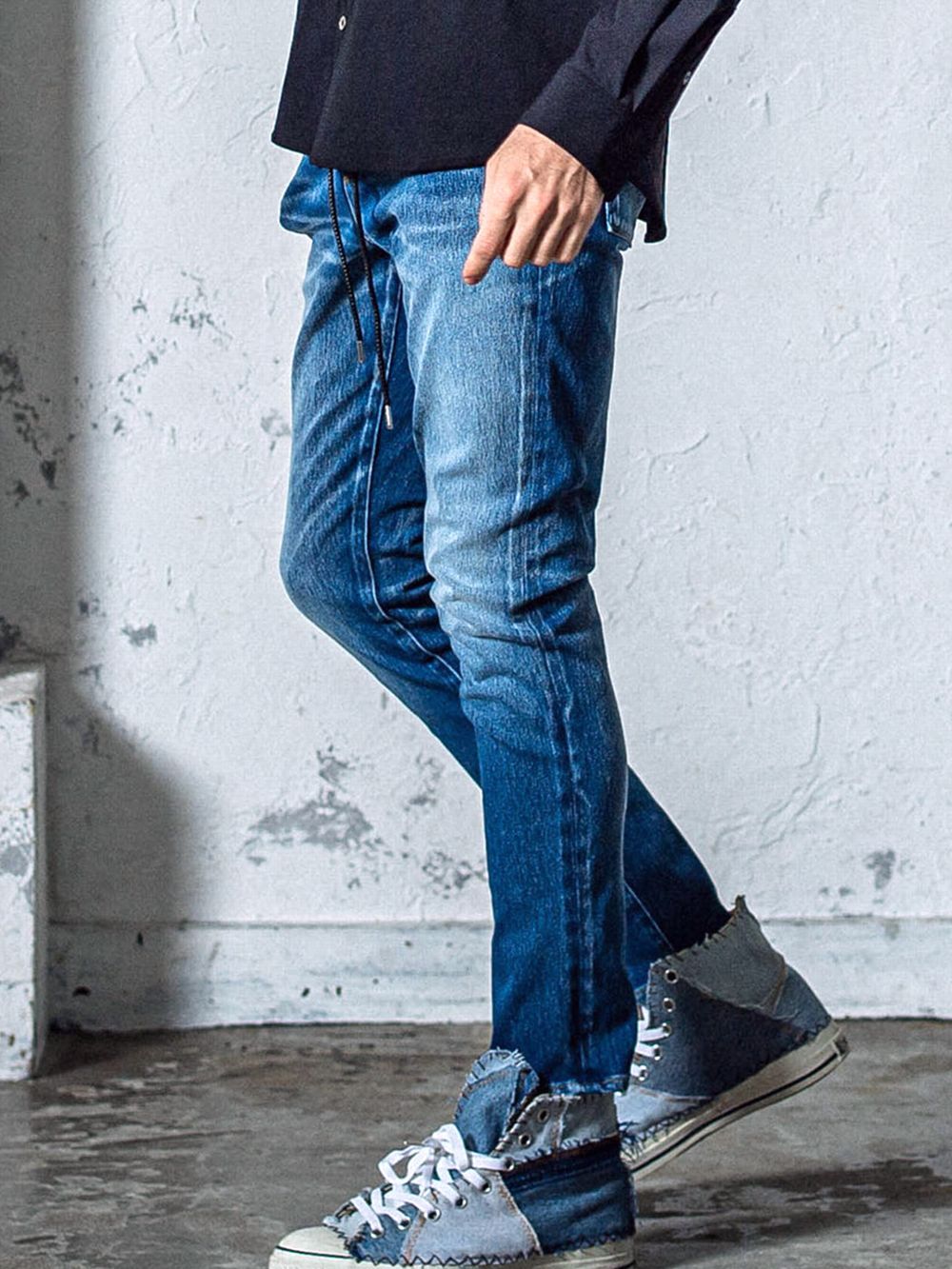 MICK DENIM JERSEY   ジャージーンズ